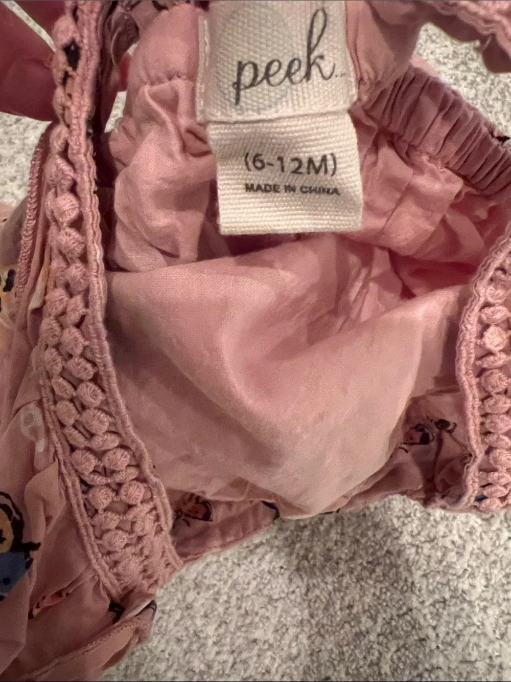 Peek Dusty Pink Butterfly Sundress